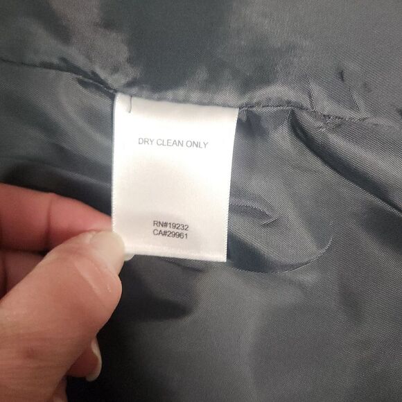 Alfred Dunner Womens Blazer Sz 12 Petite Gray Big Stitch‎ Jacket Buttons Pockets - Picture 7 of 12